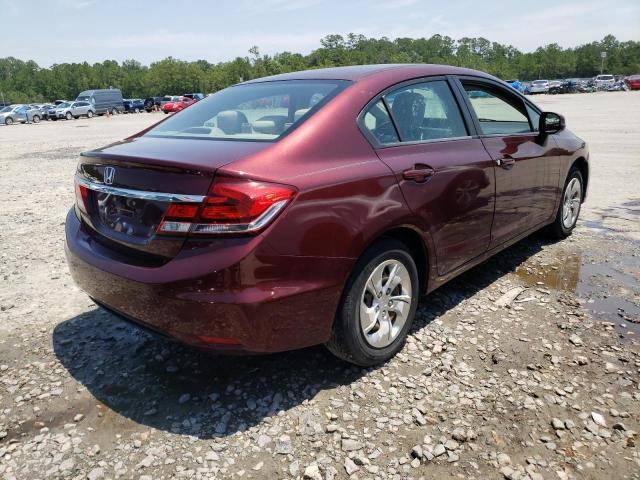 Photo 4 from auction – 2013 HONDA CIVIC LX with VIN 19XFB2F5XDE212713
