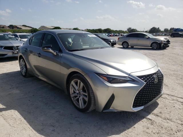 LEXUS IS 300 2022 with VIN JTHAA1D21N5119560 - Photo from auction