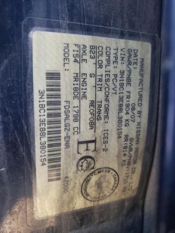 Photo 10 from auction – 2008 NISSAN VERSA S with VIN 3N1BC13E88L380154
