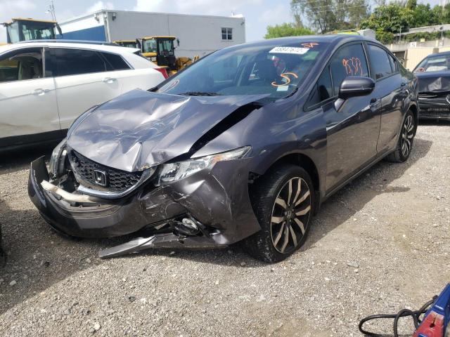 Photo 2 from auction – 2014 HONDA CIVIC EXL with VIN 19XFB2F96EE018359