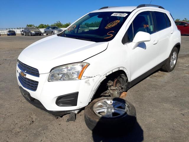 Photo 2 from auction – 2015 CHEVROLET TRAX 1LT with VIN 3GNCJLSB1FL198116