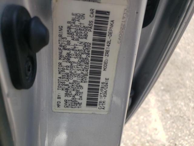 Photo 10 from auction – 2013 TOYOTA COROLLA BA with VIN 5YFBU4EE0DP204592