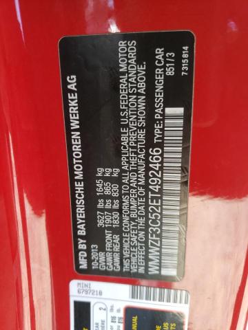 Photo 10 from auction – 2014 MINI COOPER CLU with VIN WMWZF3C52ET492466