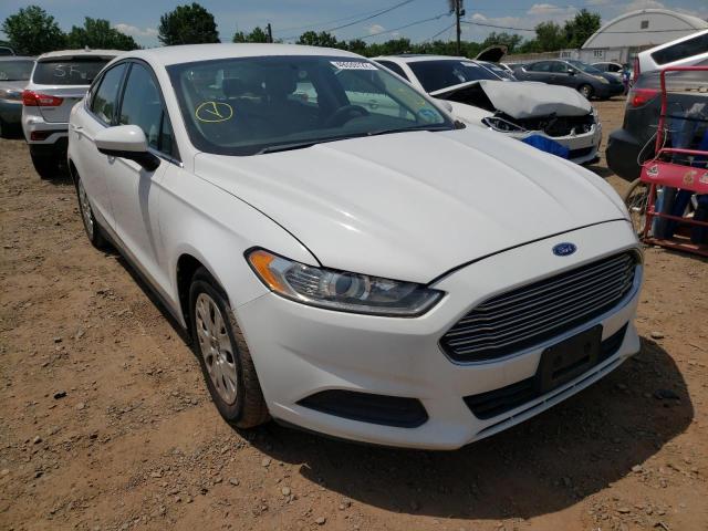 FORD FUSION S 2013 with VIN 3FA6P0G70DR216614 - Photo from auction