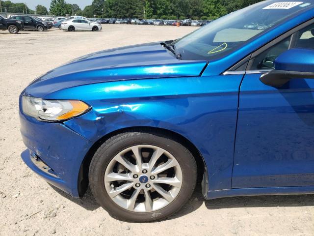 Photo 9 from auction – 2017 FORD FUSION SE with VIN 3FA6P0HD9HR281844