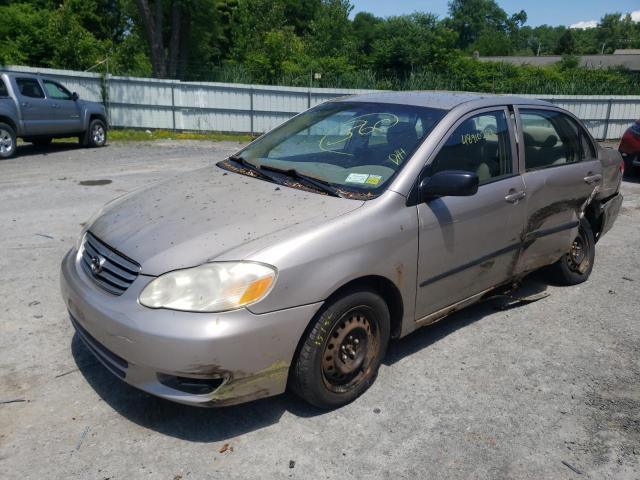 Photo 2 from auction – 2003 TOYOTA COROLLA CE with VIN 2T1BR32EX3C159434
