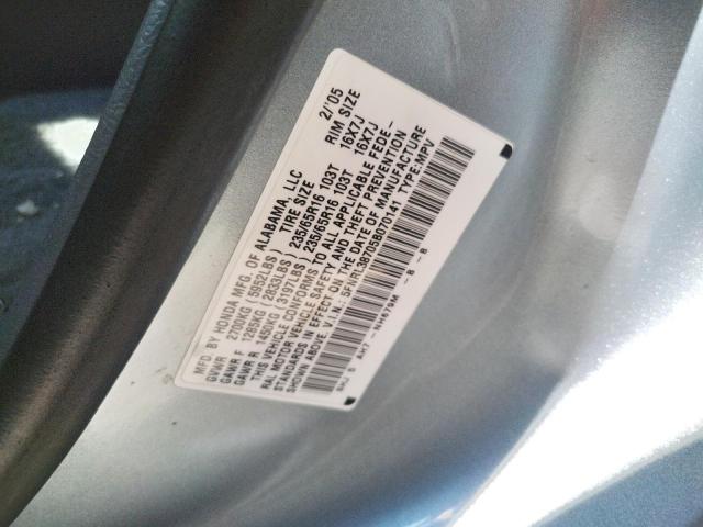 Фото 10 с аукциона – 2005 HONDA ODYSSEY с VIN 5FNRL38705B070141