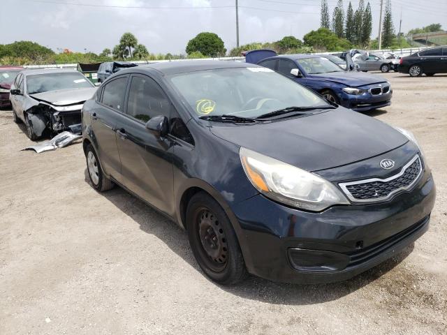 KIA RIO LX 2015 with VIN KNADM4A30F6484258 - Photo from auction