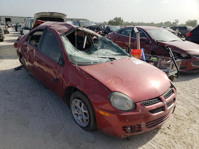DODGE NEON R/T 2003 with VIN 1B3ES76F23D227192 - Photo from auction