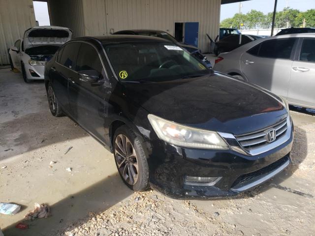 HONDA ACCORD SPO 2014 with VIN 1HGCR2F55EA038716 - Photo from auction