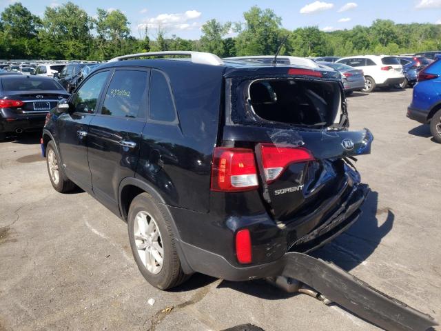 Photo 3 from auction – 2015 KIA SORENTO LX with VIN 5XYKTCA66FG591796