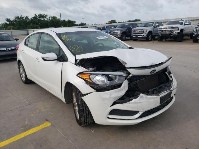 KIA FORTE LX 2014 with VIN KNAFX4A60E5098034 - Photo from auction