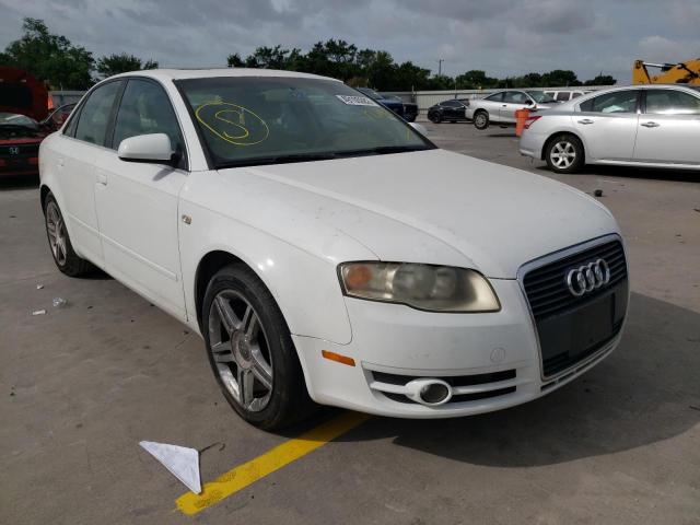 AUDI A4 2 2007 with VIN WAUAF78E17A121925 - Photo from auction