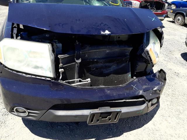 Photo 9 from auction – 2013 HONDA PILOT EXL with VIN 5FNYF4H5XDB027903
