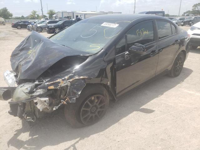 Photo 2 from auction – 2013 HONDA CIVIC LX with VIN 19XFB2F53DE043134