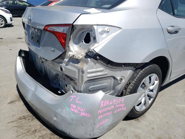 Photo 9 from auction – 2014 TOYOTA COROLLA L with VIN 5YFBURHE2EP060926
