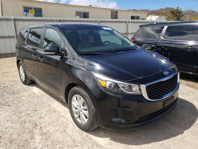 KIA SEDONA LX 2018 مع رقم تعريف المركبة KNDMB5C19J6405205 - صورة من المزاد