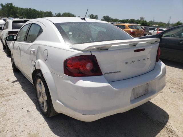 Photo 3 from auction – 2013 DODGE AVENGER SE with VIN 1C3CDZAB5DN534095