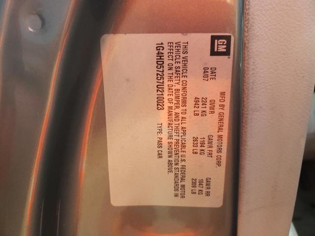 Photo 10 from auction – 2007 BUICK LUCERNE CX with VIN 1G4HD57257U210023