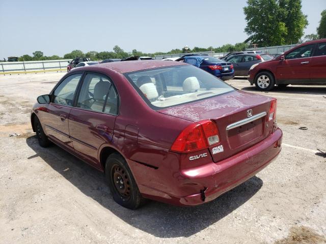 Photo 3 from auction – 2003 HONDA CIVIC LX with VIN 2HGES16513H607972