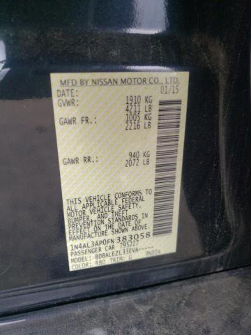 Photo 10 from auction – 2015 NISSAN ALTIMA 2.5 with VIN 1N4AL3AP0FN383058