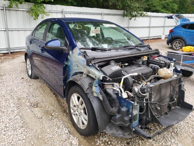 CHEVROLET SONIC LT 2014 with VIN 1G1JC5SH5E4224272 - Photo from auction