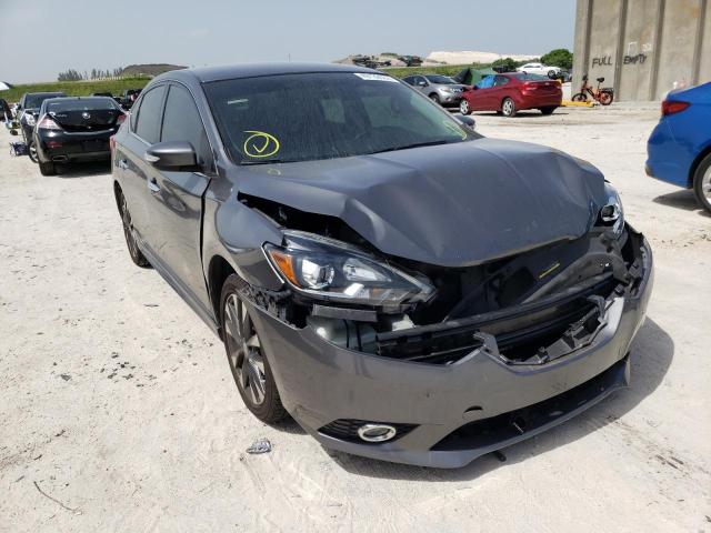 NISSAN SENTRA S 2018 with VIN 3N1AB7AP1JY325477 - Photo from auction