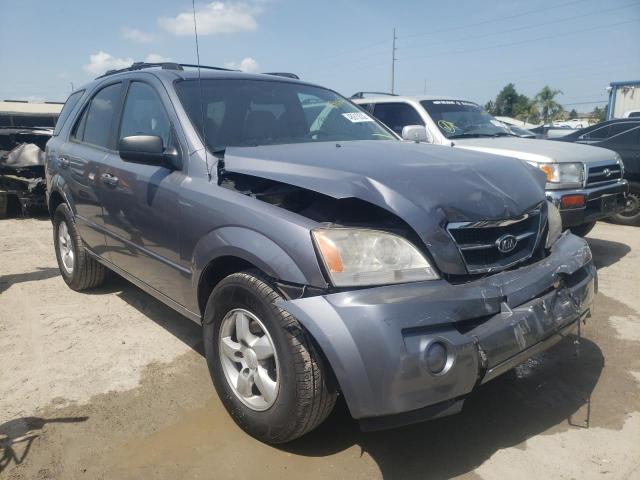 KIA SORENTO EX 2006 with VIN KNDJD733965623569 - Photo from auction