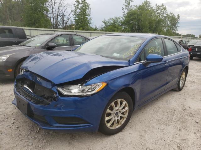 Photo 2 from auction – 2017 FORD FUSION S with VIN 3FA6P0G79HR245468