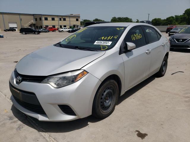 Photo 2 from auction – 2016 TOYOTA COROLLA L with VIN 5YFBURHE2GP490815