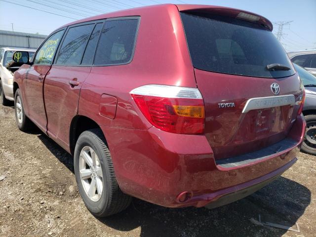 Photo 3 from auction – 2008 TOYOTA HIGHLANDER with VIN JTEES41A982057288
