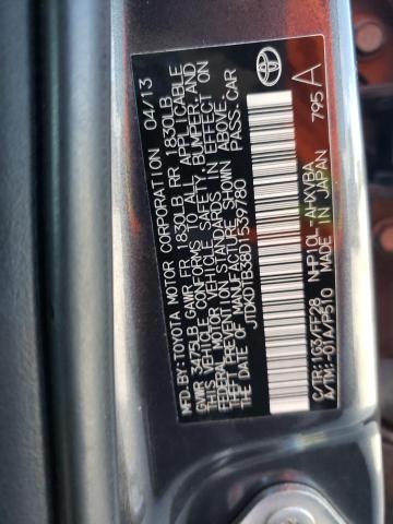 Photo 10 from auction – 2013 TOYOTA PRIUS C with VIN JTDKDTB38D1539780