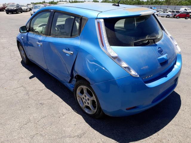 Photo 3 from auction – 2012 NISSAN LEAF SV with VIN JN1AZ0CP6CT021461