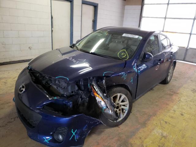 Photo 2 from auction – 2012 MAZDA 3 I with VIN JM1BL1V75C1605772