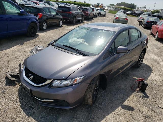 Photo 2 from auction – 2015 HONDA CIVIC LX with VIN 2HGFB2F52FH005192