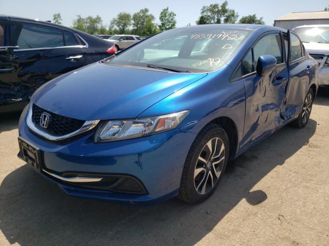 Photo 2 from auction – 2014 HONDA CIVIC EX with VIN 19XFB2F89EE060919