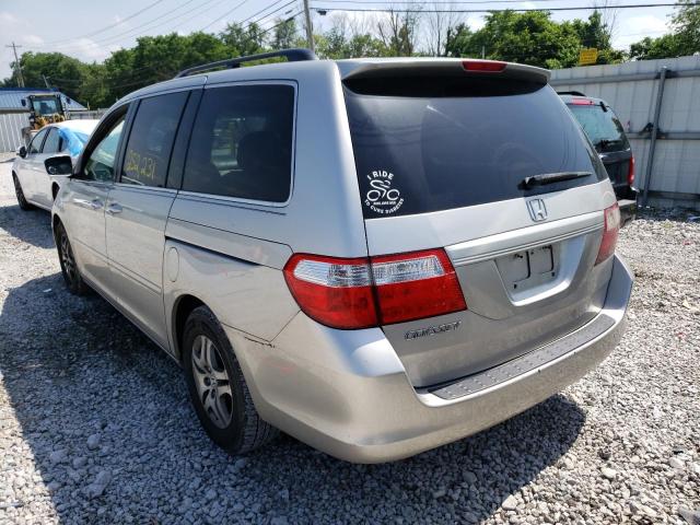 Photo 3 from auction – 2007 HONDA ODYSSEY EX with VIN 5FNRL38767B412663