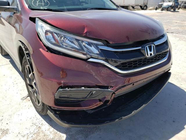 Photo 9 from auction – 2016 HONDA CR-V SE with VIN 5J6RM3H49GL026216