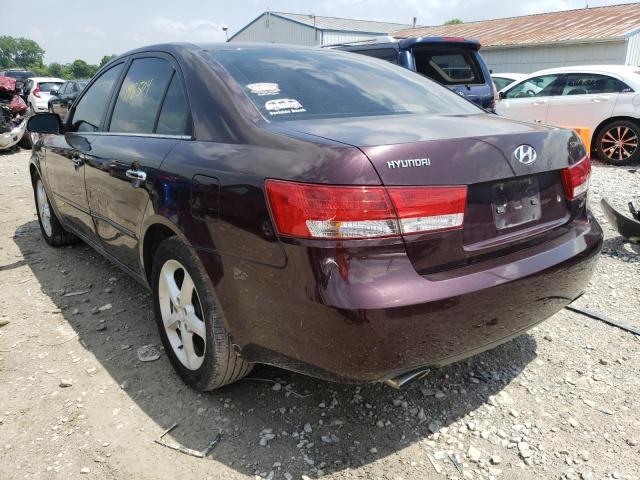 Photo 3 from auction – 2006 HYUNDAI SONATA GLS with VIN 5NPEU46F56H013710