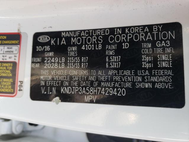 Photo 10 from auction – 2017 KIA SOUL + with VIN KNDJP3A58H7429420