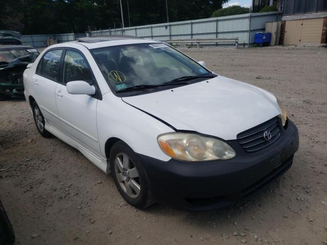 TOYOTA COROLLA CE 2003 with VIN 2T1BR32E83C163871 - Photo from auction