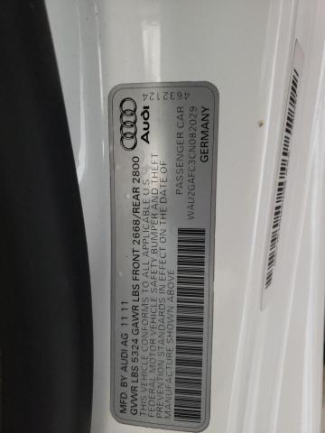 Photo 10 from auction – 2012 AUDI A7 PRESTIG with VIN WAU2GAFC3CN082029