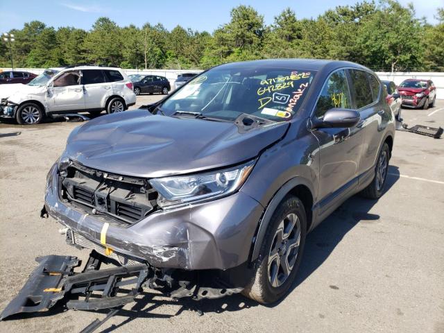 Photo 2 from auction – 2018 HONDA CR-V EX with VIN 2HKRW2H51JH642829