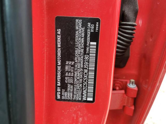 Photo 10 from auction – 2012 MINI COOPER S C with VIN WMWZC5C5XCWL59180