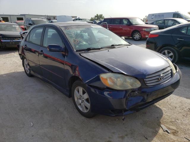 TOYOTA COROLLA CE 2003 with VIN 1NXBR32E93Z066354 - Photo from auction