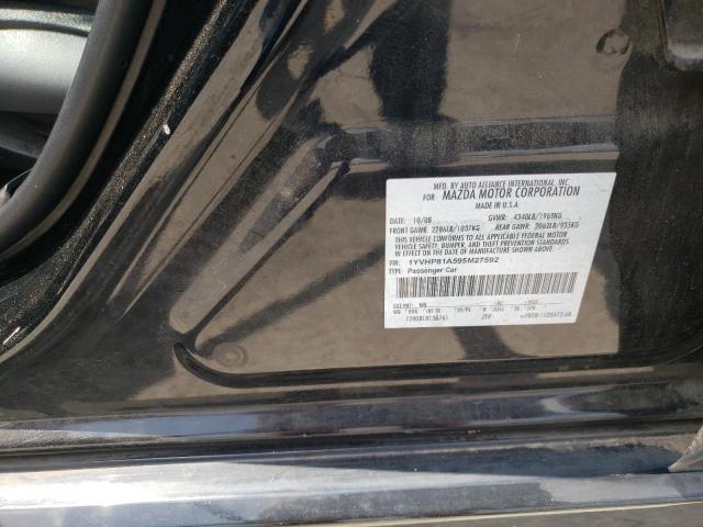 Photo 10 from auction – 2009 MAZDA 6 I with VIN 1YVHP81A595M27592