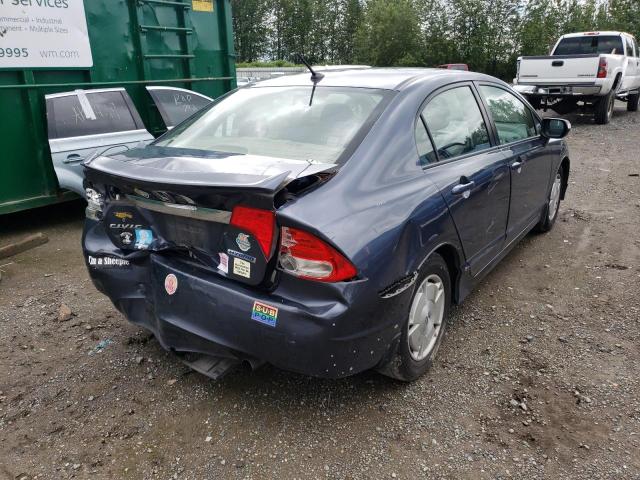 Photo 4 from auction – 2009 HONDA CIVIC HYBR with VIN JHMFA36219S003989
