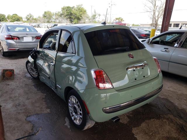 Photo 3 from auction – 2014 FIAT 500 LOUNGE with VIN 3C3CFFCR4ET200323