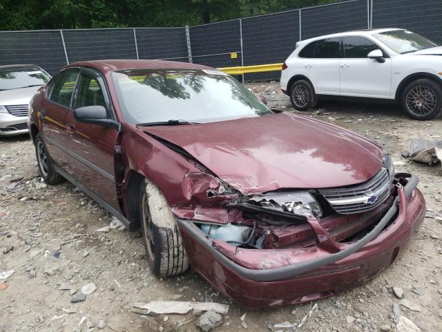 CHEVROLET IMPALA 2002 with VIN 2G1WF52E329189338 - Photo from auction