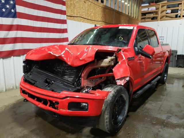Photo 2 from auction – 2019 FORD F150 SUPER with VIN 1FTEW1E4XKFC56006